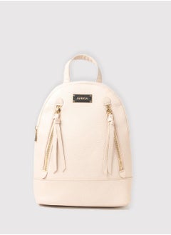 Marta Chic Boho Backpack Bag for Women -Nude Pink