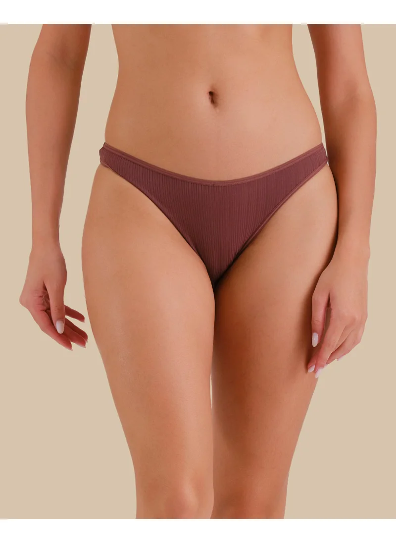 La Senza La Senza Essentials Ribbed Bikini Semi Sheer