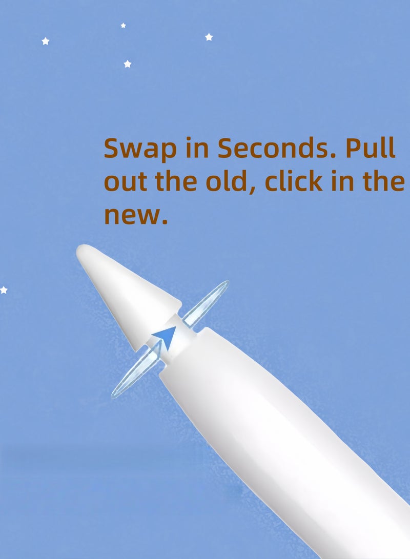 Hiras Replacement Pencil Tips for HUAWEi M-Pencil,Upgraded Pencil Tips fit for HuaWei 2nd 3rd Gen USB-C, Matepad Digital Pencil, Needle Pencil Tips with Case, Digital Pens Tips Sets - Image 5