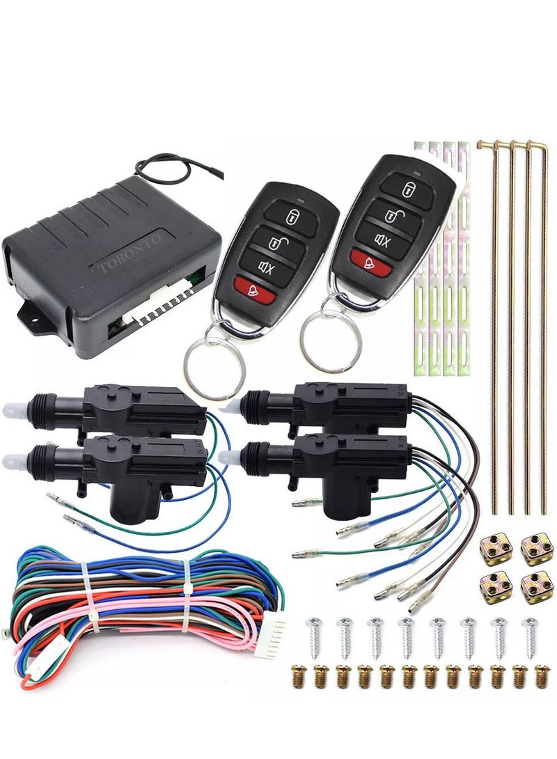 TORONTO Universal 4-Door Remote Central Locking – Smart Convenience for Your Vehicle - Image 1