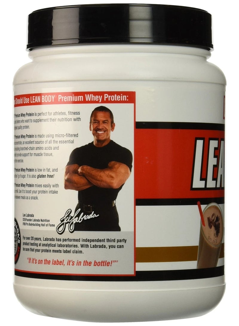 لابرادا بروتين مصل اللبن الممتاز بنكهة الشوكولاتة من لابرادا نيوتريشن لين بودي، 1.5 رطل. - Image 4