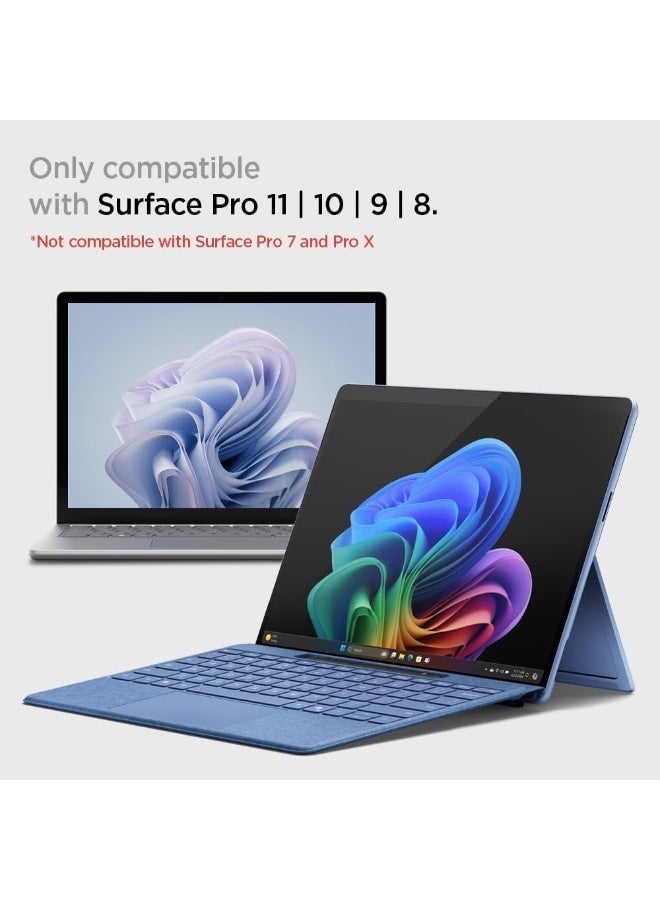 Spigen Stand Folio for Microsoft Surface Pro 11 / Surface Pro 10 Case / Surface Pro 9 / Surface Pro 8 Case Cover with Pen Holder - Black - Image 2