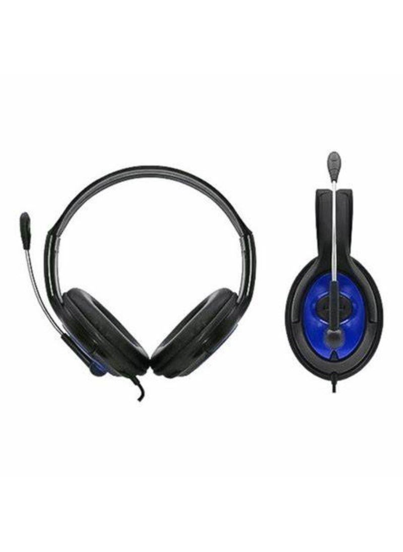 Komc - Gaming Headset Wired Blackblue - Image 1