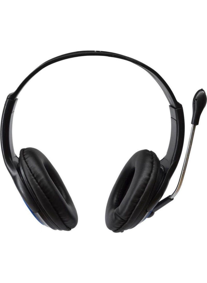 Komc - Gaming Headset Wired Blackblue - Image 1