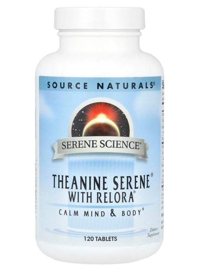 Source Naturals Serene Science® Theanine Serene® With Relora® 120 Tablets