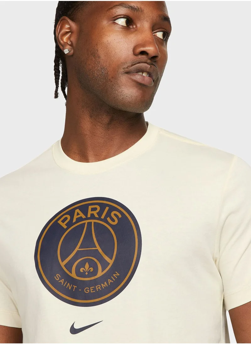 Nike Paris Saint Germain Crest T-Shirt