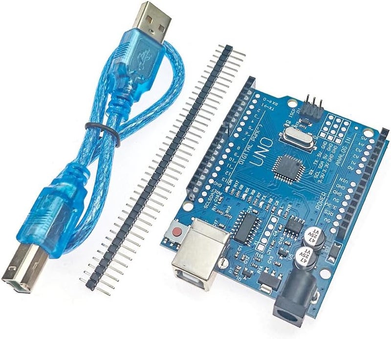 Senzooe 2 قطعة لوحة UNO R3 لـ ATMEGA328P مع كابل USB - Image 2