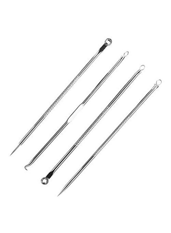 فولي أدوات إزالة الرؤوس السوداء بالكامل وإزالة الرؤوس البيضاء واستخراج البثور للجنسين سهلة الاستخدام في المنزل/صالون التجميل مجموعة من 4 قطع 10 جرام عبوة من قطعة واحدة - Image 1