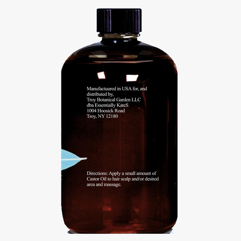 Essentially KateS Castor Oil 4 Fl Oz (Glass Bottle) - Rosemary Peppermint Infused - Image 3