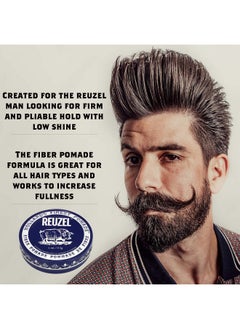 Reuzel REUZEL Fiber Pomade, 4 Oz  - Image 2