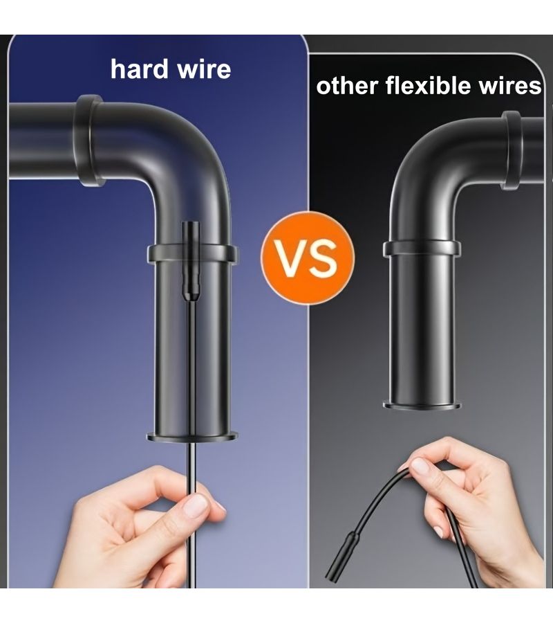 Industrial Handheld Endoscope 16 4ft Semi Rigid Cable IP67 Waterproof with 4 3 Inch HD Screen And 8 Adjustable LEDs For Automotive Repair Appliance Testing And Inspection - Image 5