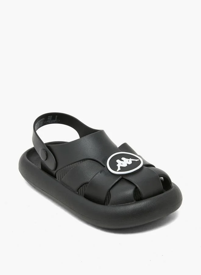 Kappa Boys Logo Print Sandals