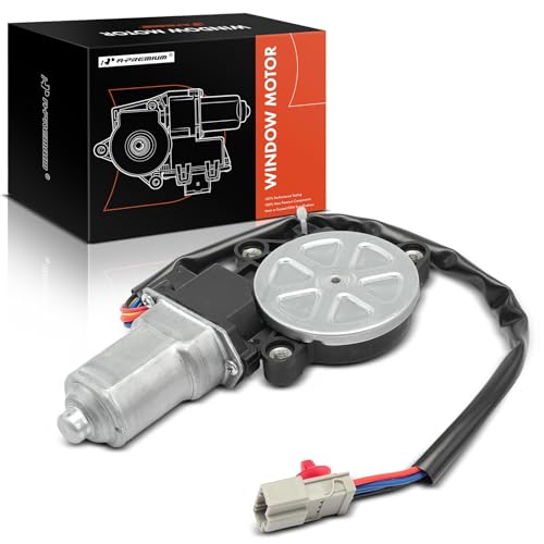 A-Premium APremium Front Left Driver Side Power Window Lift Motor with 4Pin Plug Compatible with Honda CRV CRV 19972001 Prelude 19972001 Civic 1995 Acura Integra 19942001 - Image 1