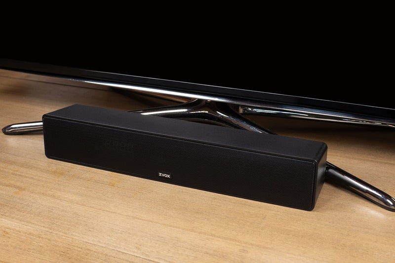 ZVOX Dialogue Clarifying Sound Bar - Patented Hearing Technology, AccuVoice TV Sound Bar with 12 Levels of Voice Boost, 17" Home Theater TV Speakers, Ideal for Smart TVs - AV157 Black - Image 2