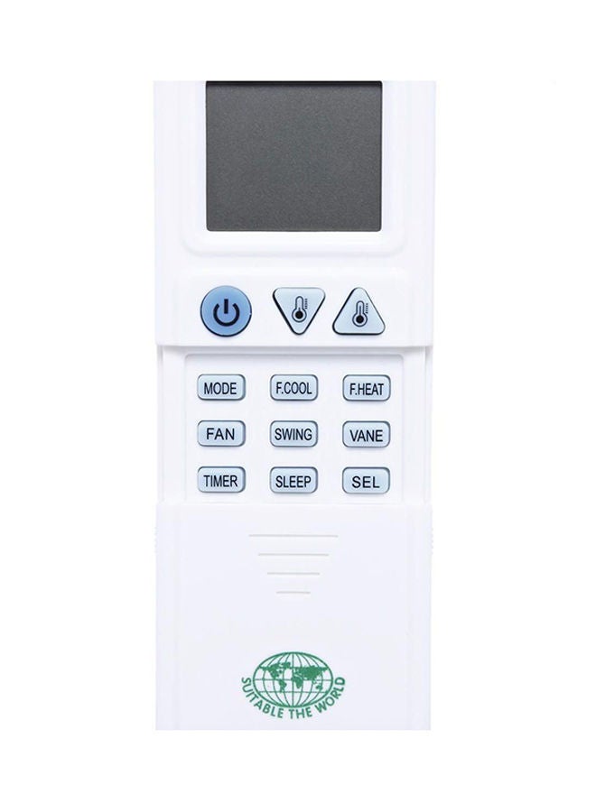 نيبمينينت جهاز تحكم عن بعد لتكييف الهواء بشاشة LCD KT-TL08 أوف وايت - Image 1