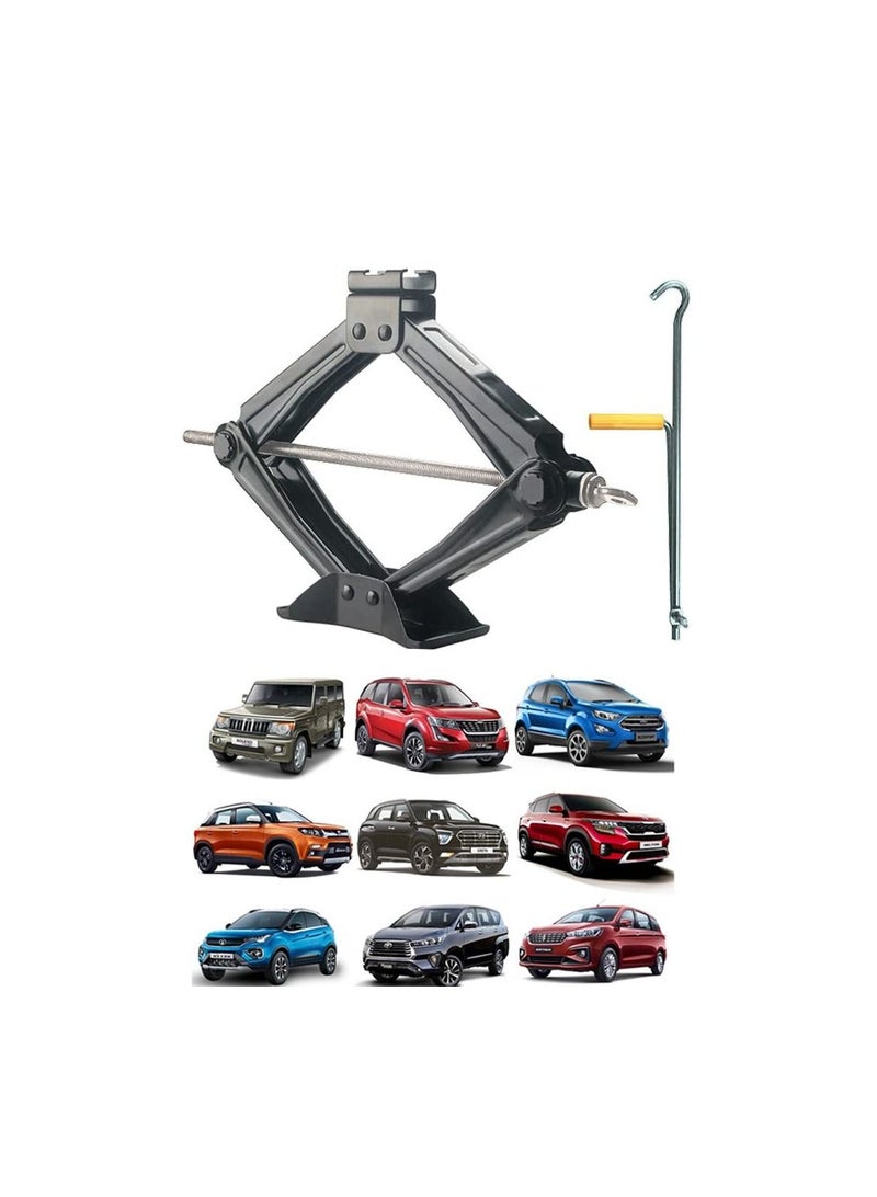 California formula-T California Scissor Jack Car Jack Stand Upright Jack , Minimum Height:14cm to Maximum Height: 39.5cm 2 Ton (4000 lbs) or 1815 Kilograms  - Image 1
