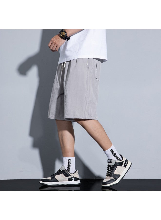 EPTISON men's Cargo Shorts Trendy Comfortable Sports Pants Versatile Loose-fit Casual Trousers - Image 4