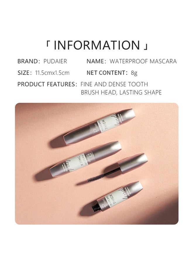 Mascara Thick-Volumizing Waterproof Mascara Natural Long-lasting Waterproof Silicone Brush 4D Mascara(Brown) - pzsku/Z646C5B5606C4CAB7795AZ/45/_/1732089286/30b56098-d4aa-4ccf-ad8a-846974fee770