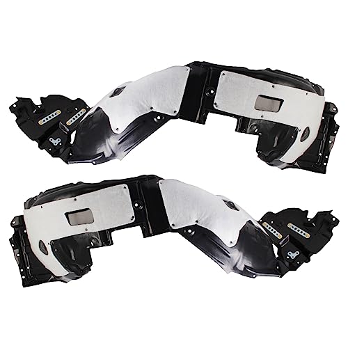 TRQ Inner Fender Liner Set Compatible with 2010-2012 Lexus LS460 LS600h LX1248130 LX1249130 - Image 1