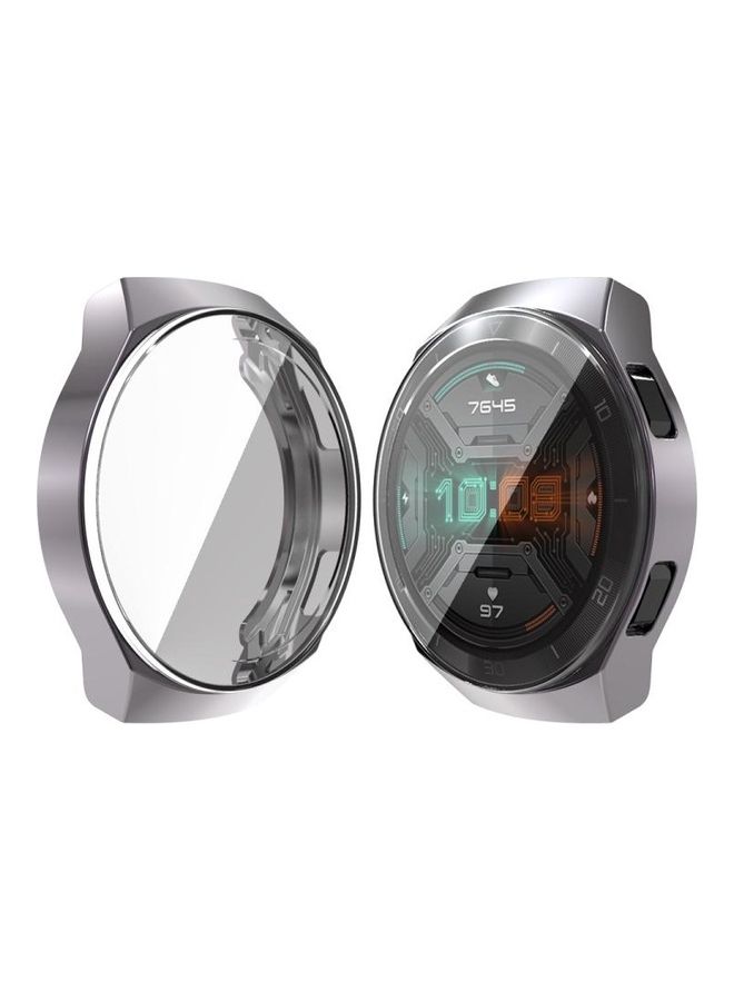 BGM TPU Electroplated All Inclusive Watch Case For Huawei GT2e Grey - Image 2