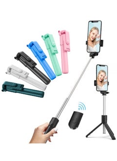 Selfie Stick Bluetooth Extendable Selfie Stick Tripod with Led Light Wireless Remote and Portable Tripod Stand Compatible for All iPhone and Android Smartphone