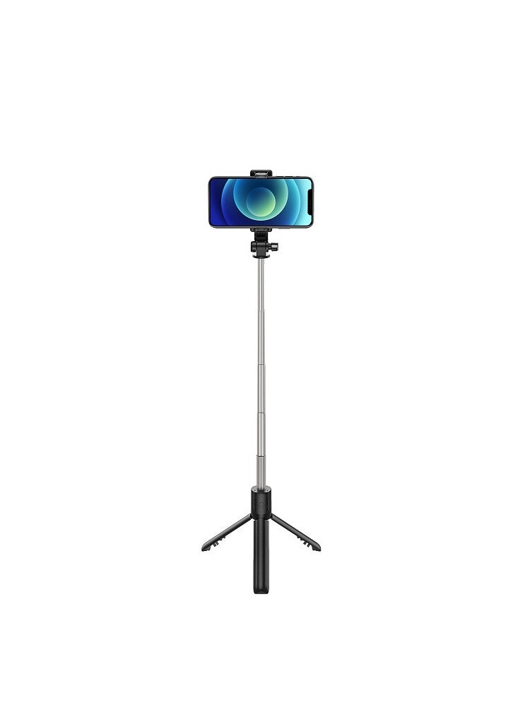 Premium - Selfie Stick Bluetooth Extendable Selfie Stick Tripod with Led Light Wireless Remote and Portable Tripod Stand Compatible for All iPhone and Android Smartphone - Image 1