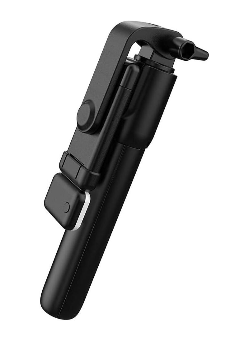 Premium - Selfie Stick Bluetooth Extendable Selfie Stick Tripod with Led Light Wireless Remote and Portable Tripod Stand Compatible for All iPhone and Android Smartphone - Image 1