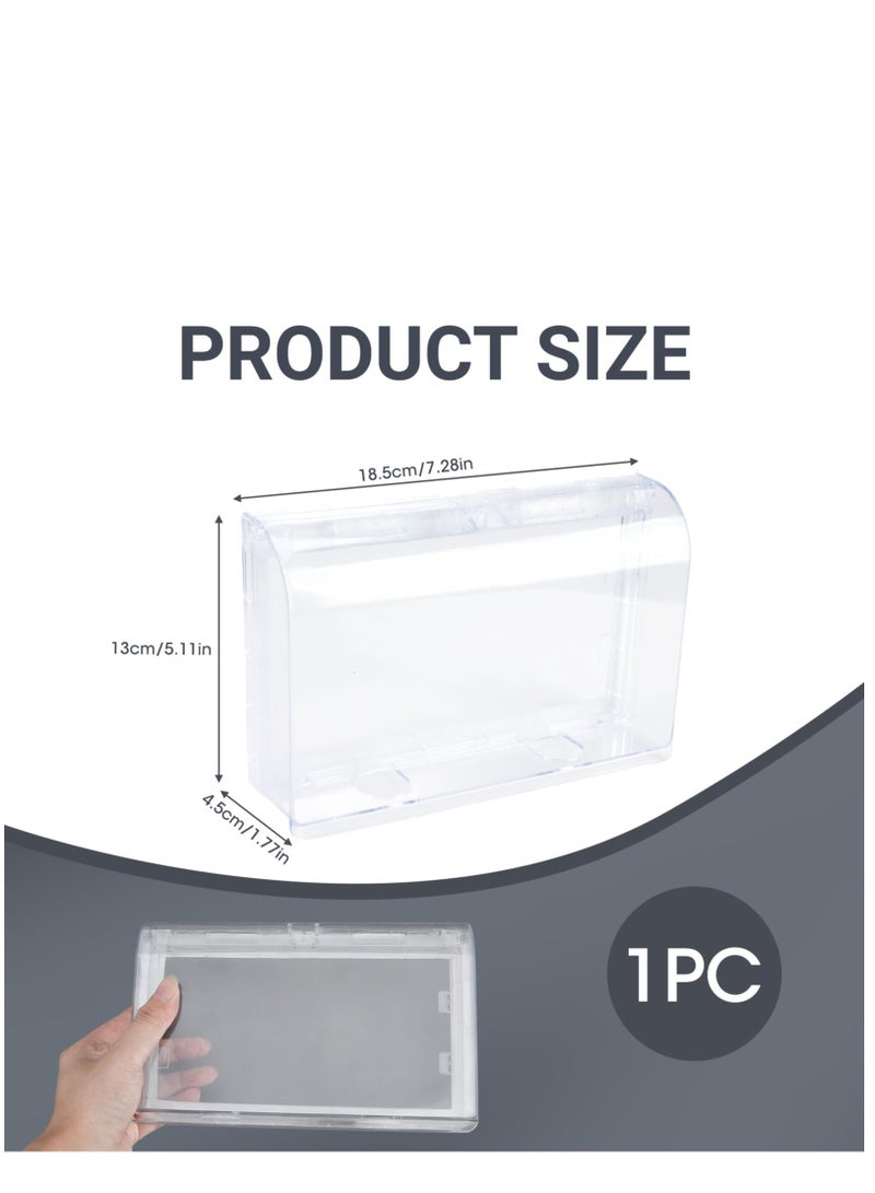 Excefore Socket Cover Box, Childproof Electrical Outlet Protector, Waterproof Plug & Light Switch Guard, Baby Proofing Safety for Home Security, 86-Type Double-Position Socket Cover - Image 2