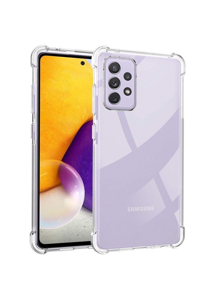 Back Cover Defender For Samsung Galaxy A72 Anti-Shock High Protection - Clear - Image 1