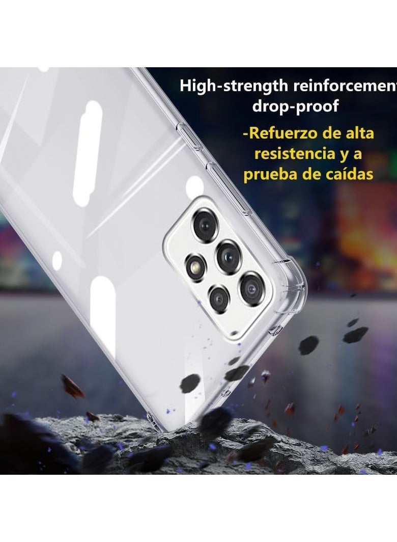 Back Cover Defender For Samsung Galaxy A72 Anti-Shock High Protection - Clear - Image 5