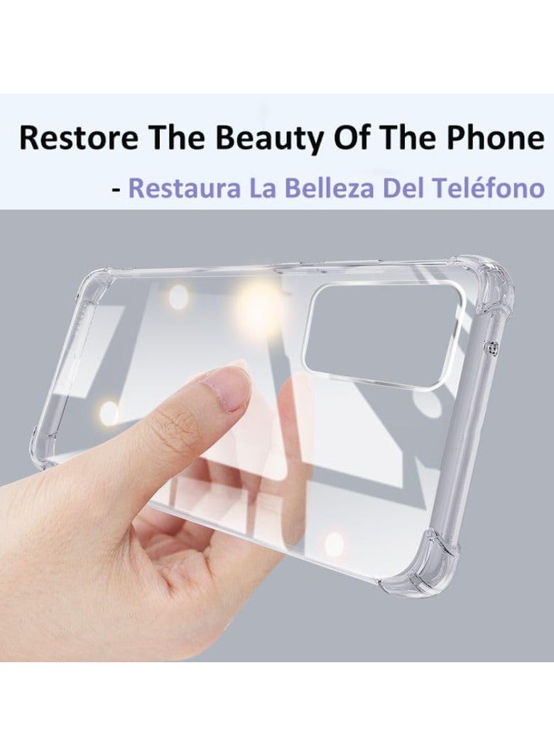 Back Cover Defender For Samsung Galaxy A72 Anti-Shock High Protection - Clear - Image 3