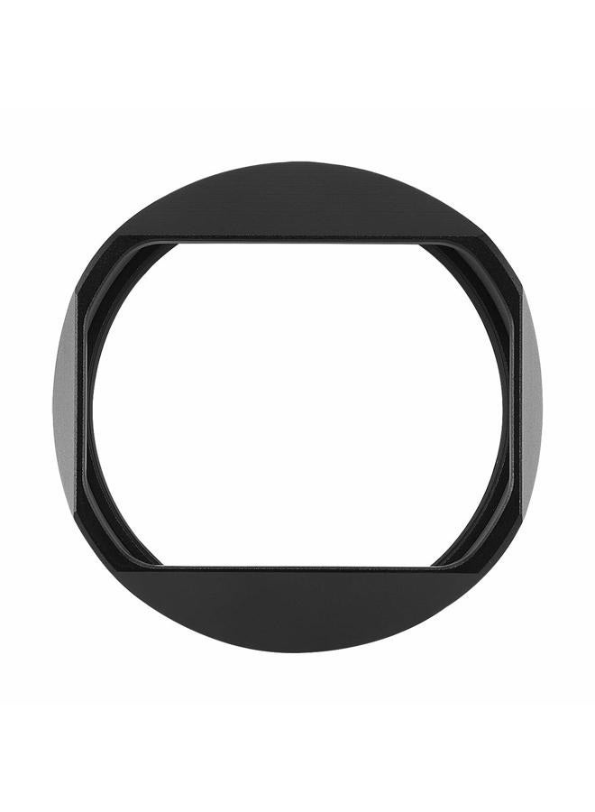 Haoge Square Metal Lens Hood Shade for Fuji X100VI Fujifilm FinePix X100V X100F X100 X100S X100T X70 Camera Black with Cap and 49mm Adapter Ring Kit - Image 4