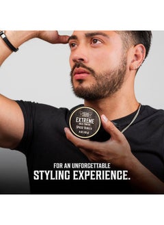 Viking Revolution Spiced Vanilla Hair Pomade For Men - Extreme Hold Hair Gel For Men Water Based - Mens Pomade Extra Firm Mens Hair Pomade Strong Hold - High Shine Mens Hair Cream (4Oz)  - Image 2