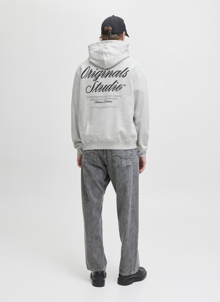 JACK & JONES Graphic Pullover Hoodie - Image 2