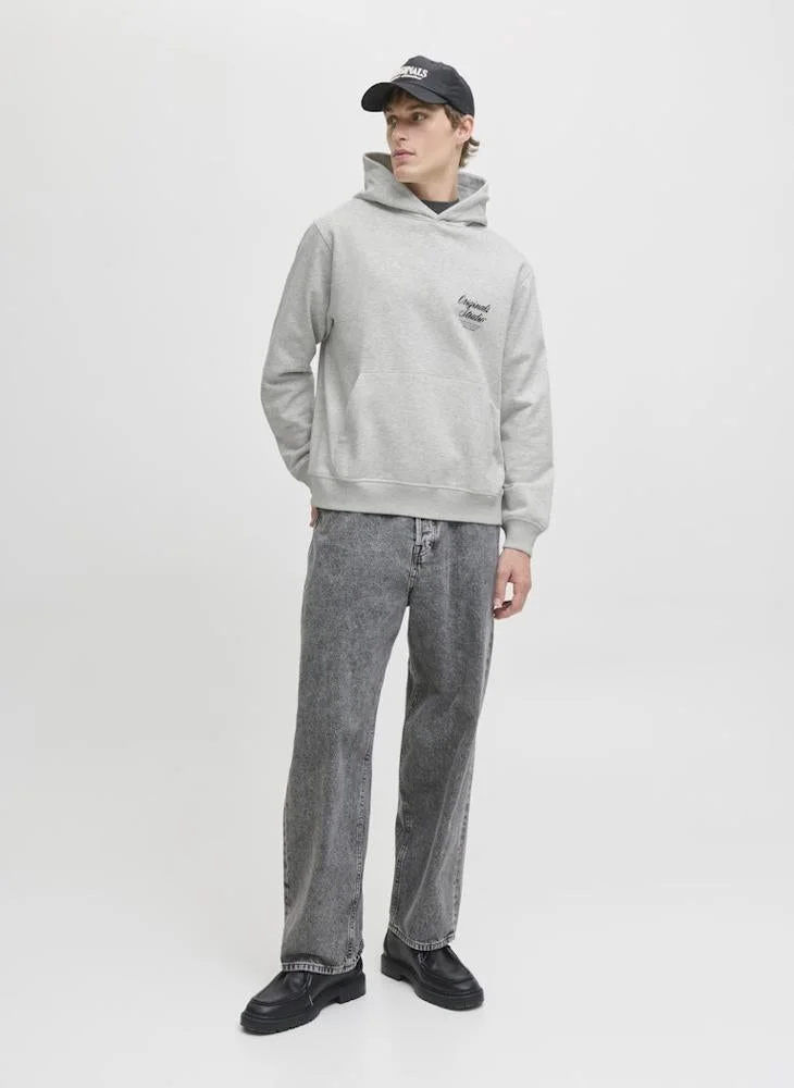 JACK & JONES  Graphic Pullover Hoodie for Men | Best Price UAE
