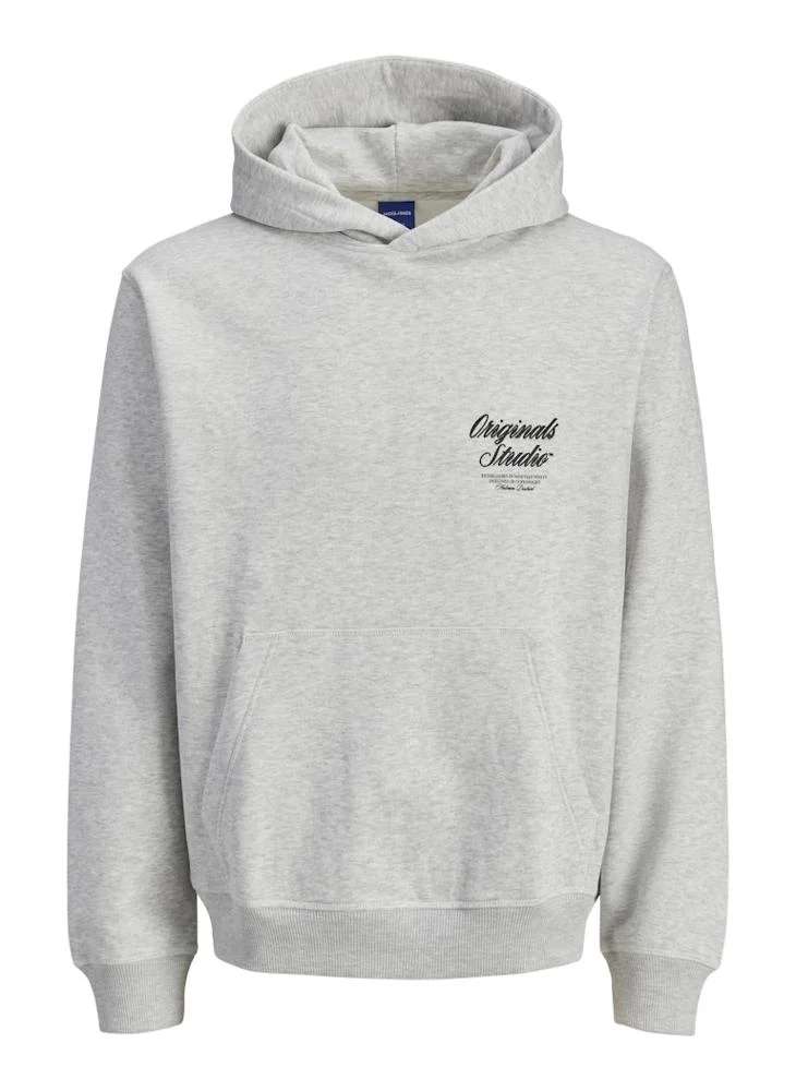 JACK & JONES  Graphic Pullover Hoodie for Men | Best Price UAE