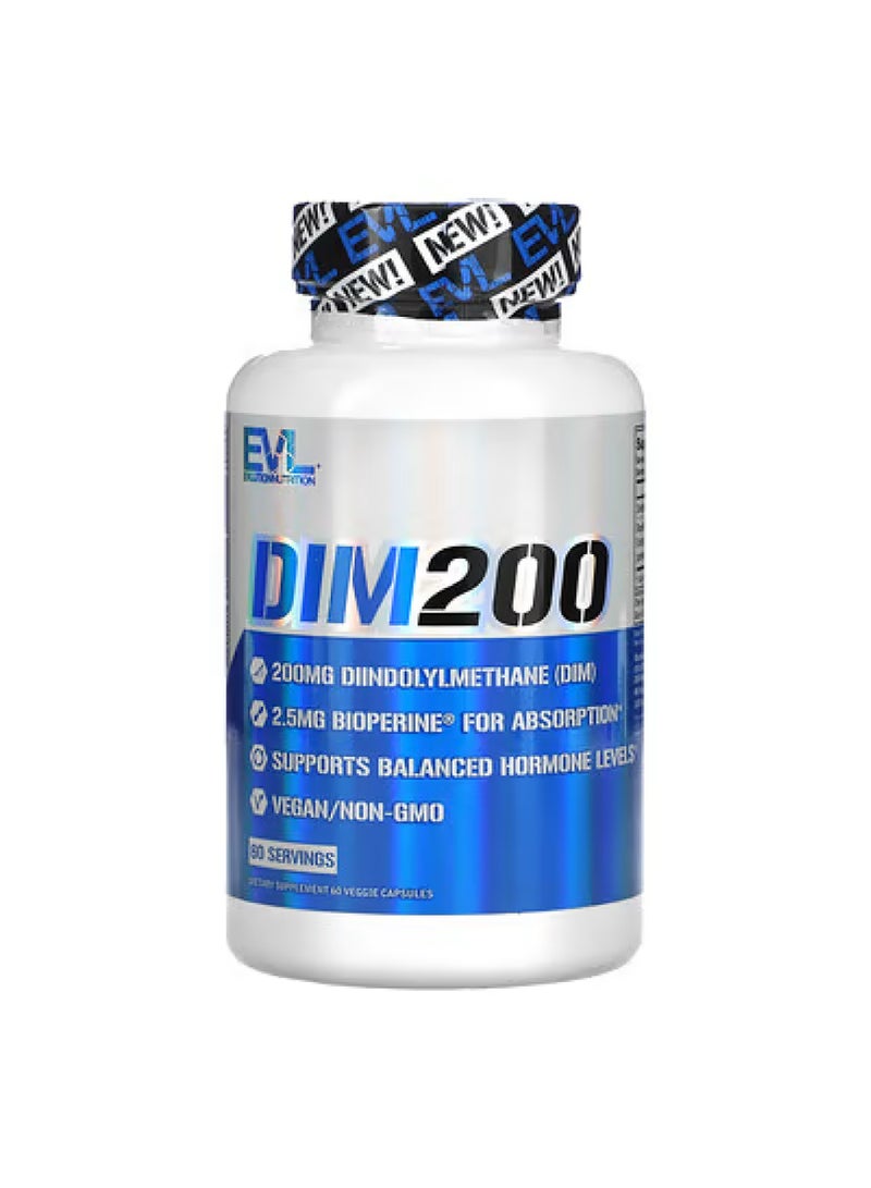 إيفلوشن نيوتريشن دي إم 200، 200 ملغ، 60 كبسولة نباتية