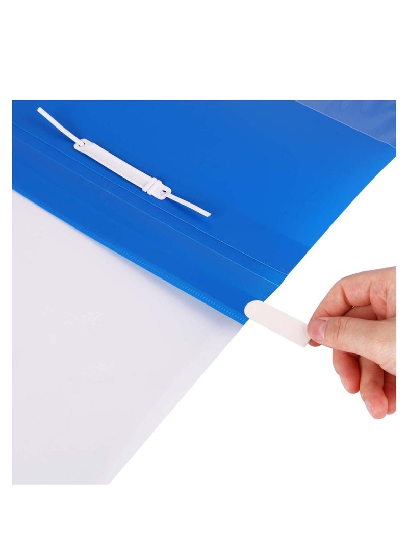 PRIMA A4 Project Folder (Blue x 12Pcs), Plastic Report Files 2 Prong, A4 Report Project Document File Folders, Presentation Project Folder for Office School - Image 5