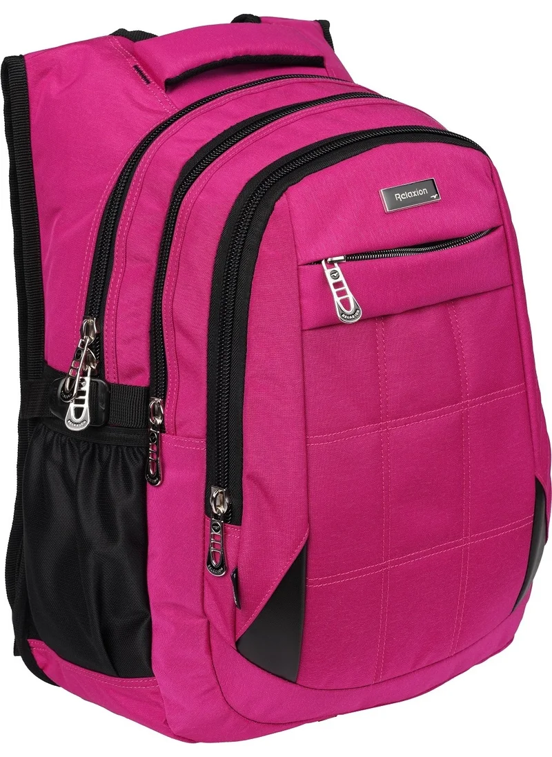 ريلاكسن Water Resistant Padded Daily & School Backpack with Bat Back Structure and Laptop Compartment