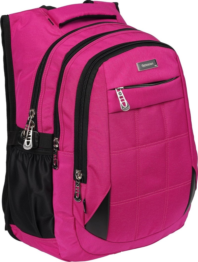 Relaxion Water Resistant Padded Daily & School Backpack with Bat Back Structure and Laptop Compartment 