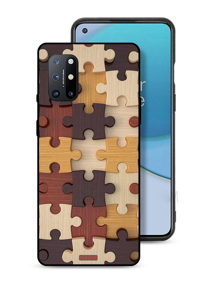 Tolwak OnePlus 8T 5G Protective Case Cover Wooden Pattern - Image 1