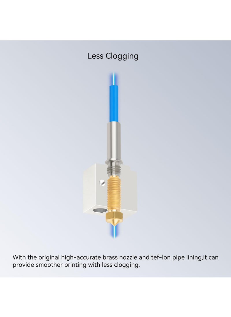SYOSI - 3D Printer Hotend for Anycubic Kobra 2 Series, V5 J-Head Print Head Replacement for Anycubic Kobra 2/Kobra 2 Plus/Kobra 2 Max/Kobra 2 Pro/Kobra 2 Neo, High-Speed 3D Printer Parts - Image 1