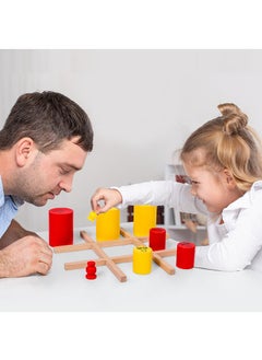 Y&D Children's Fun Dola Taptoi Chess Double Chess European And American Table Games Children's Early Education Educational Wooden Educational Toys-  - Image 2