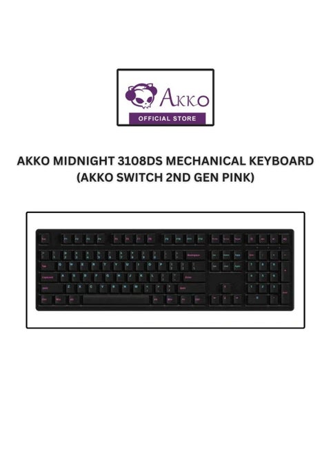 Akko 3108 DS Horizon Full-Size Mechanical Gaming Keyboard Wired 108-key with Cherry Profile PBT Double-Shot Keycaps