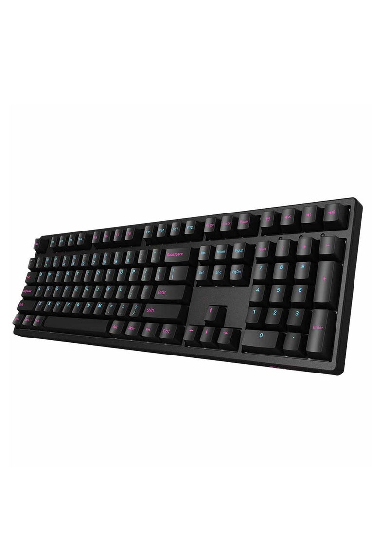 AKKO - Akko 3108 DS Horizon Full-Size Mechanical Gaming Keyboard Wired 108-key with Cherry Profile PBT Double-Shot Keycaps - Image 1