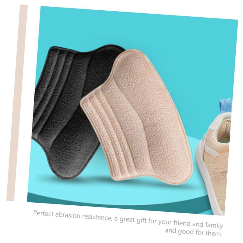 8 Pairs Heel Blister Pads for Kids Shoes Comfortable Slip On Heel Cups - Image 4