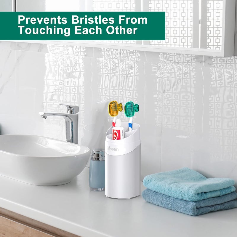 Mspan Toothbrush Protector Travel Cover: Brush Head Cap Cute Clip Case Bulk Guard - Oral Care Accessories Pod for Kids Adults - Image 5