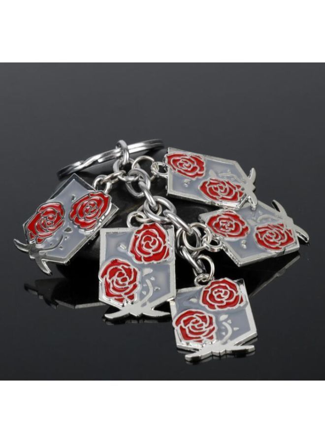 نيبمينينت سلسلة مفاتيح تحمل شعار من مسلسل "Attack On Titan" - Image 3