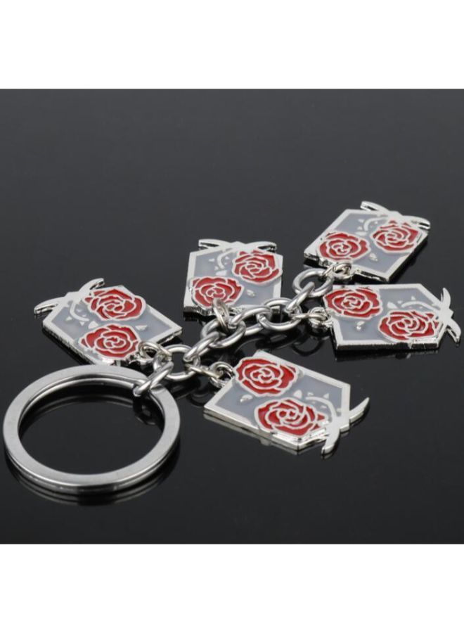 نيبمينينت سلسلة مفاتيح تحمل شعار من مسلسل "Attack On Titan" - Image 2