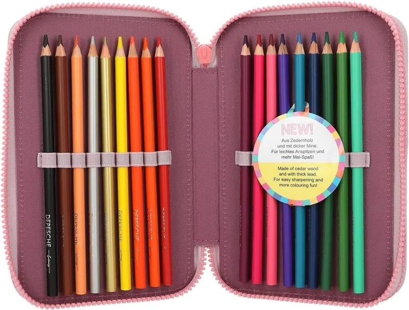 Top Model Best Friends 3 Tier Full Pencil Case